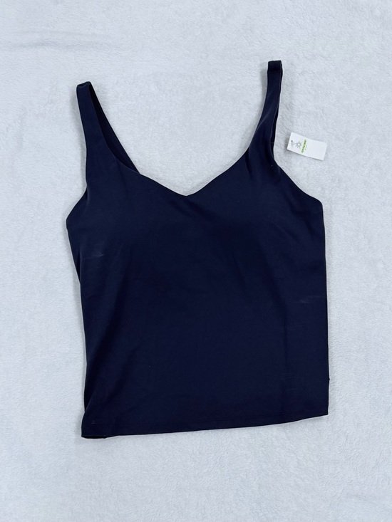 aerie Tops - aerie Navy V-Neck Slim Strap Tank Top